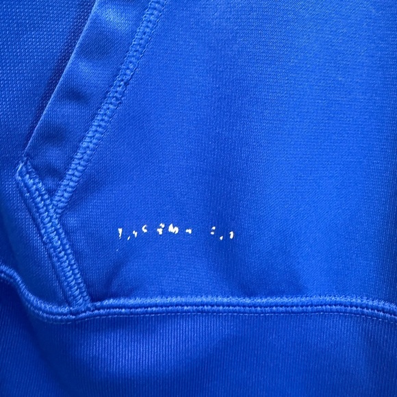Nike Royal Blue Hoodie Boy’s Medium Sweatshirt 0106 - Picture 2 of 9